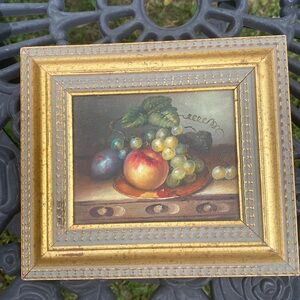 Vintage Still life oil painting